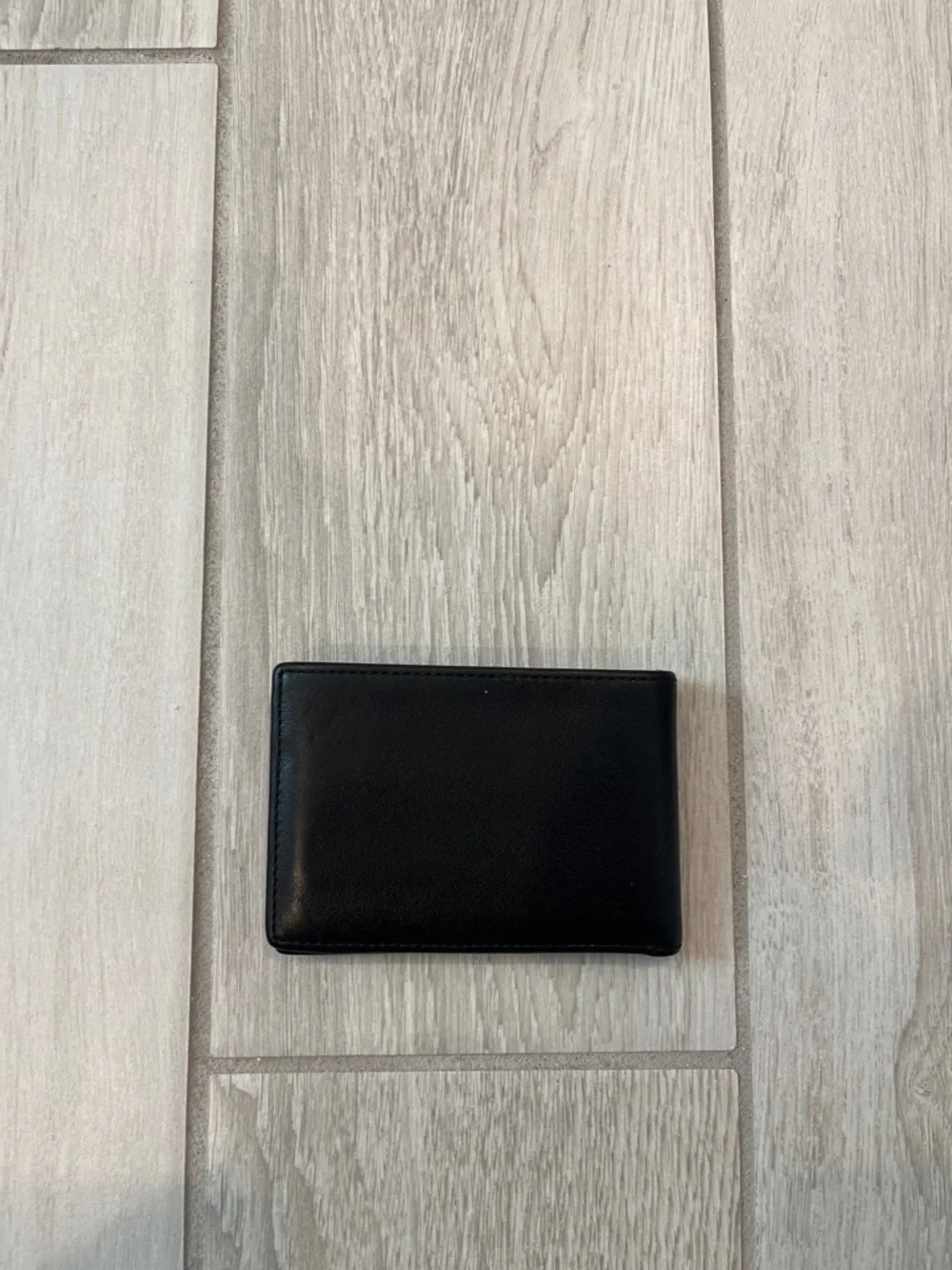 Tumi Black Leather Card Holder
